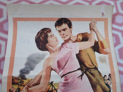 AMAZONS OF ROME US INSERT (14"x 36") POSTER LOUIS JOURDAN SYLVIA SYMS 1963