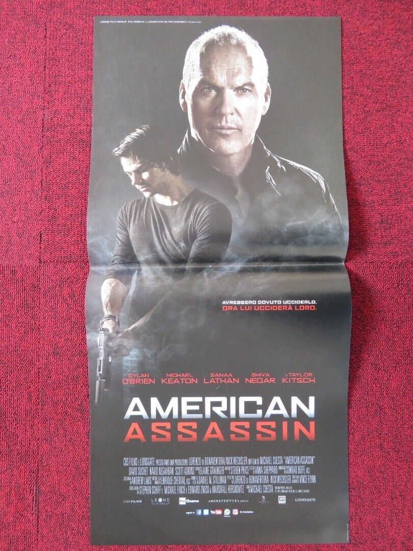 AMERICAN ASSASSIN  ITALIAN LOCANDINA (27"x12.5") POSTER DYLAN O'BRIEN 2017