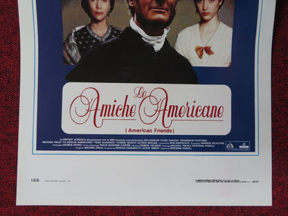 AMERICAN FRIENDS  ITALIAN LOCANDINA (27.5"x13") POSTER MICHAEL PALIN 1991