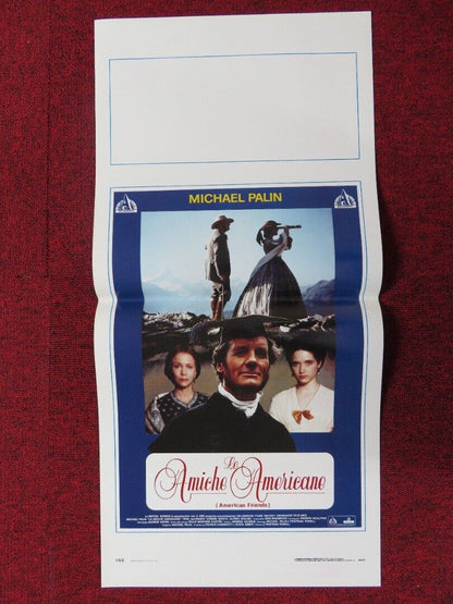 AMERICAN FRIENDS  ITALIAN LOCANDINA (27.5"x13") POSTER MICHAEL PALIN 1991