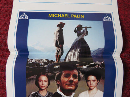 AMERICAN FRIENDS  ITALIAN LOCANDINA (27.5"x13") POSTER MICHAEL PALIN 1991