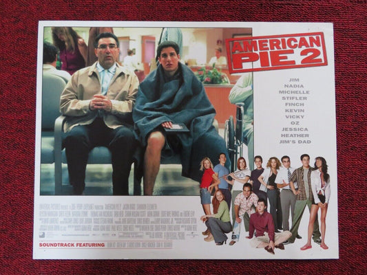 AMERICAN PIE 2 -B US LOBBY CARD EUGENE LEVY JASON BIGGS 2001