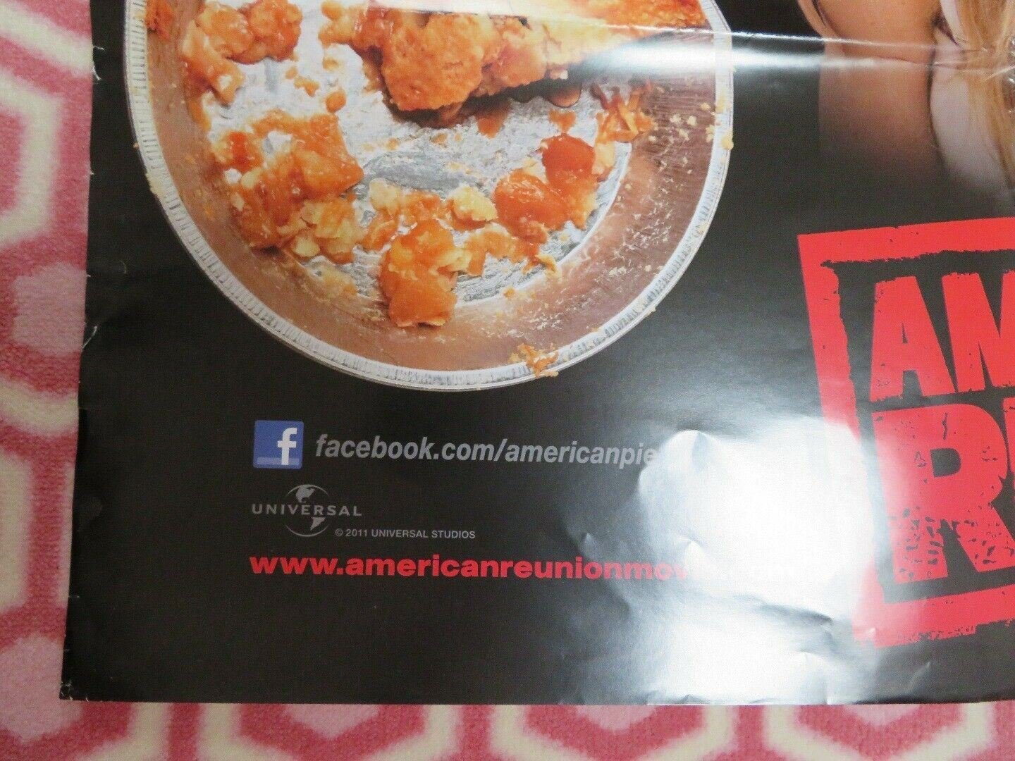 AMERICAN PIE REUNION US ONE SHEET  POSTER JASON BIGGS CHRIS KLEIN '12