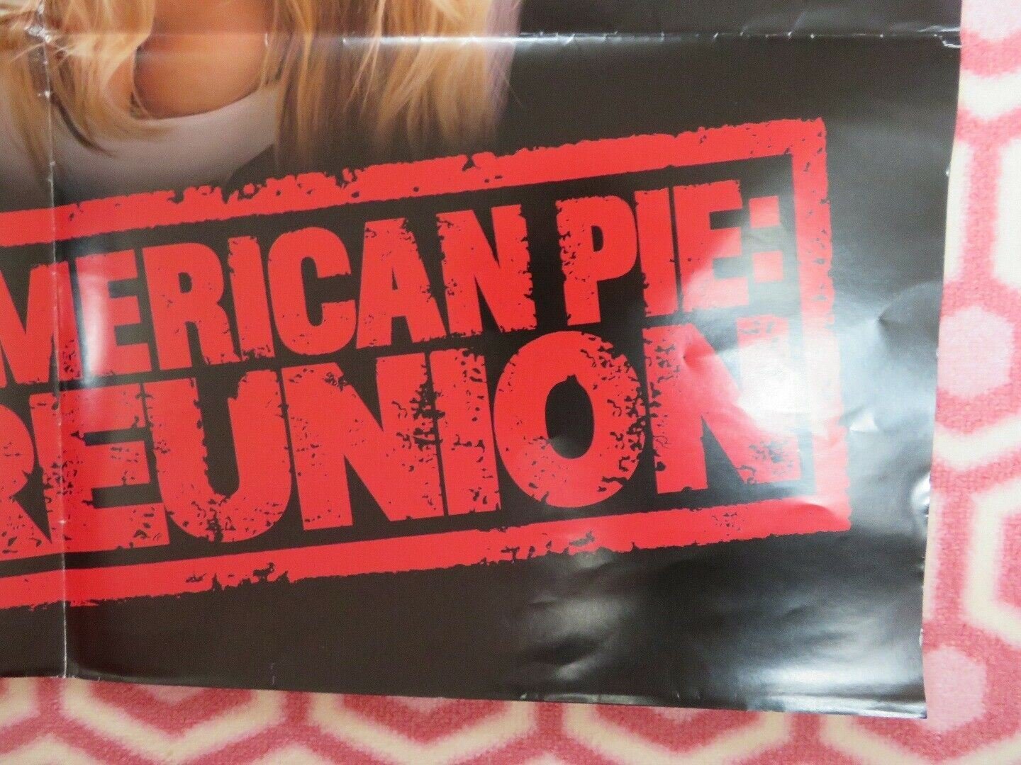 AMERICAN PIE REUNION US ONE SHEET  POSTER JASON BIGGS CHRIS KLEIN '12