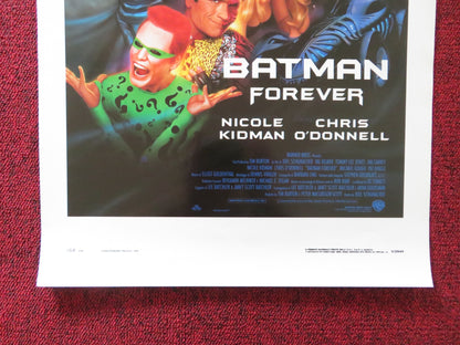 BATMAN FOREVER ITALIAN LOCANDINA POSTER VAL KILMER TOMMY LEE JONES 1995