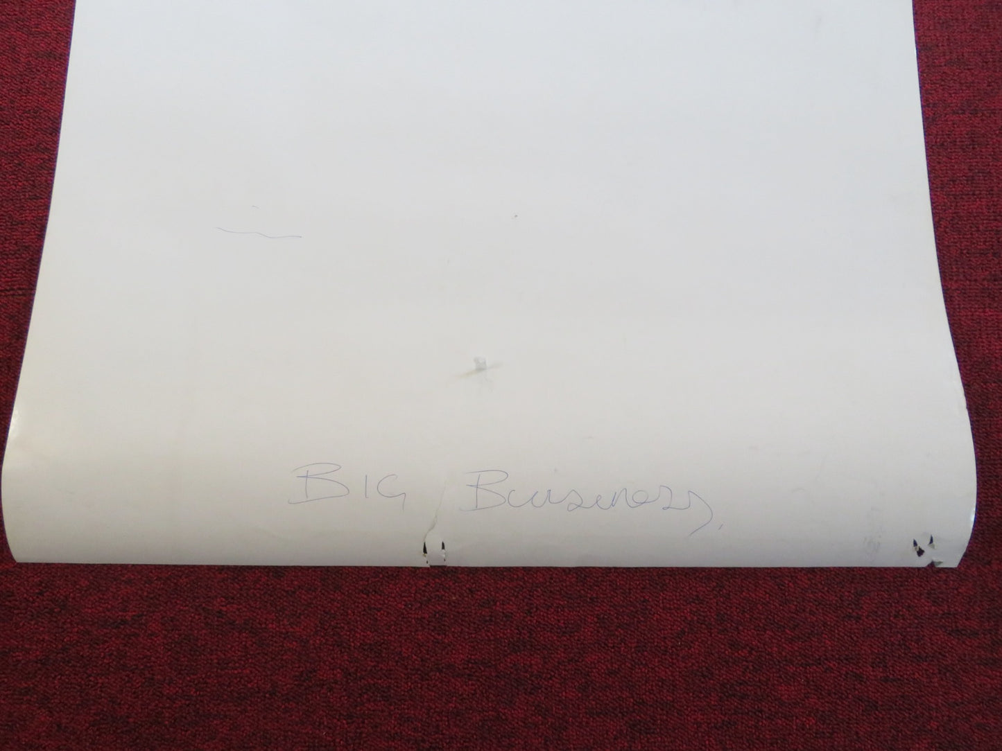 BIG BUSINESS VHS VIDEO POSTER ROLLED BETTE MIDLER LILY TOMLIN 1988