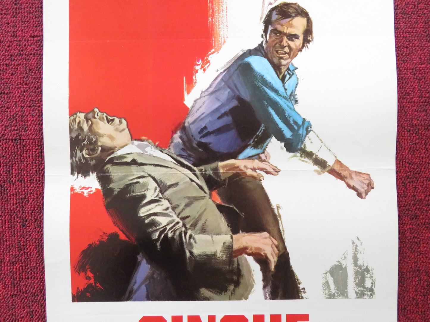 FIVE EASY PIECES ITALIAN LOCANDINA POSTER JACK NICHOLSON KAREN BLACK 1977