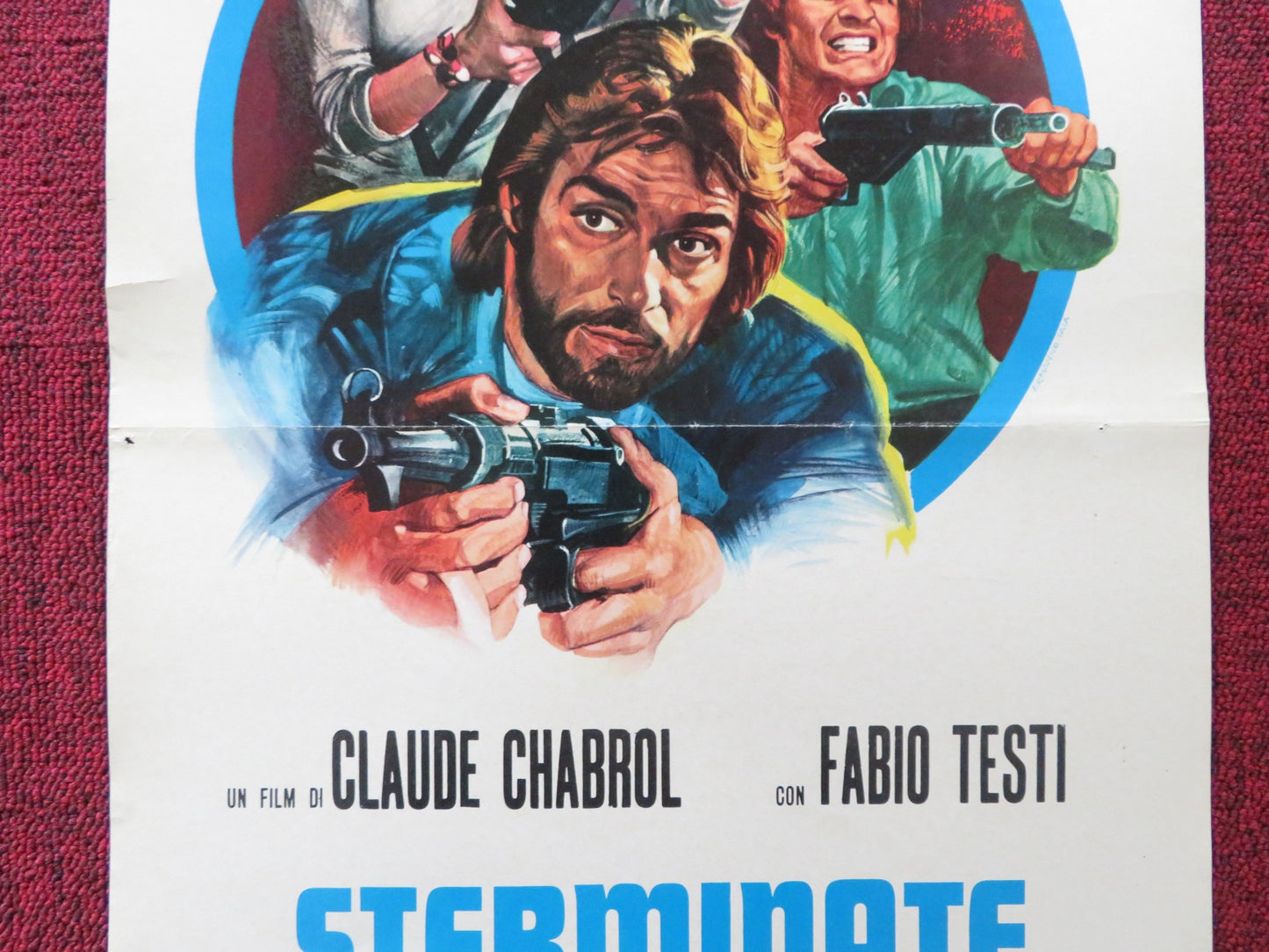 NADA ITALIAN LOCANDINA POSTER FABIO TESTI MICHEL DUCHAUSSOY 1974