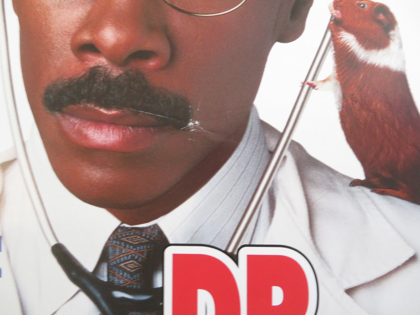 DOCTOR DOLITTLE VHS VIDEO POSTER ROLLED EDDIE MURPHY OSSIE DAVIS 1998