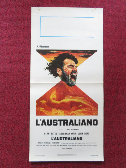 THE SHOUT ITALIAN LOCANDINA POSTER ALAN BATES SUSANNAH YORK 1978