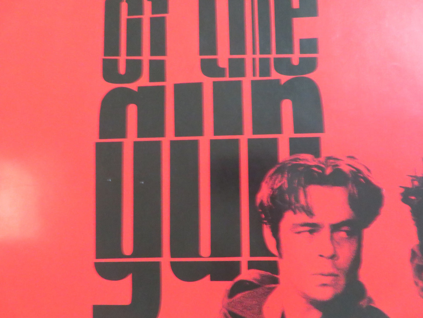 THE WAY OF THE GUN VHS & DVD VIDEO POSTER ROLLED BENICIO DEL TORO J. LEWIS 2000