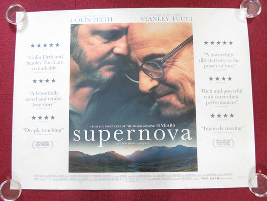 SUPERNOVA UK QUAD ROLLED POSTER COLIN FIRTH STANLEY TUCCI 2020