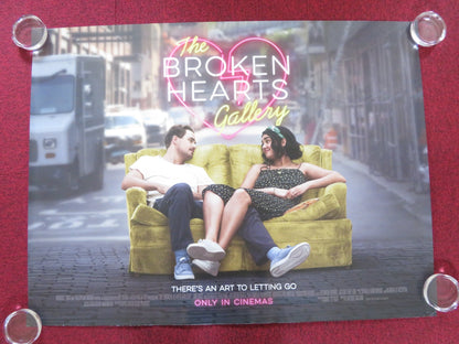 THE BROKEN HEARTS GALLERY UK QUAD ROLLED POSTER GERALDINE VISWANATHAN 2020