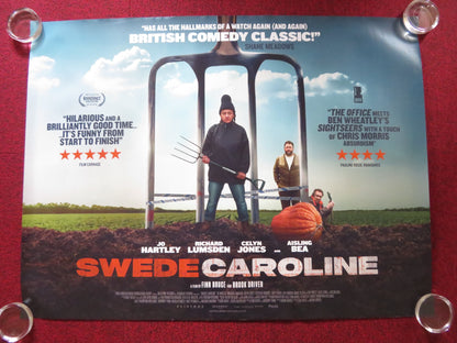 SWEDE CAROLINE UK QUAD ROLLED POSTER JO HARTLEY AISLING BEA 2024