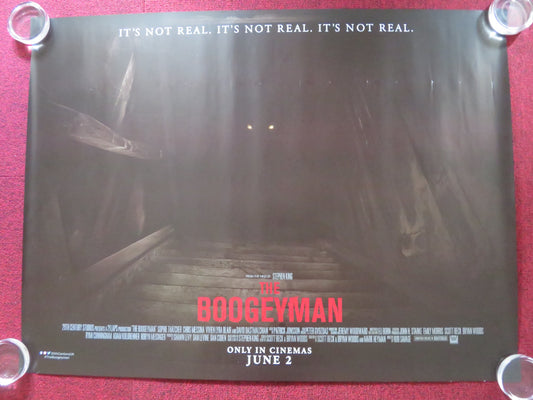 THE BOOGEYMAN UK QUAD ROLLED POSTER STEPHEN KING SOPHIE THATCHER 2023