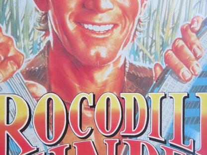 CROCODILE DUNDEE NETHERLANDS POSTER ROLLED PAUL HOGAN LINDA KOZLOWSKI 1986