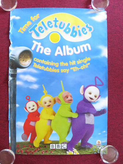 TIME FOR TELETUBBIES THE ALBUM POSTER ROLLED BBC 1996