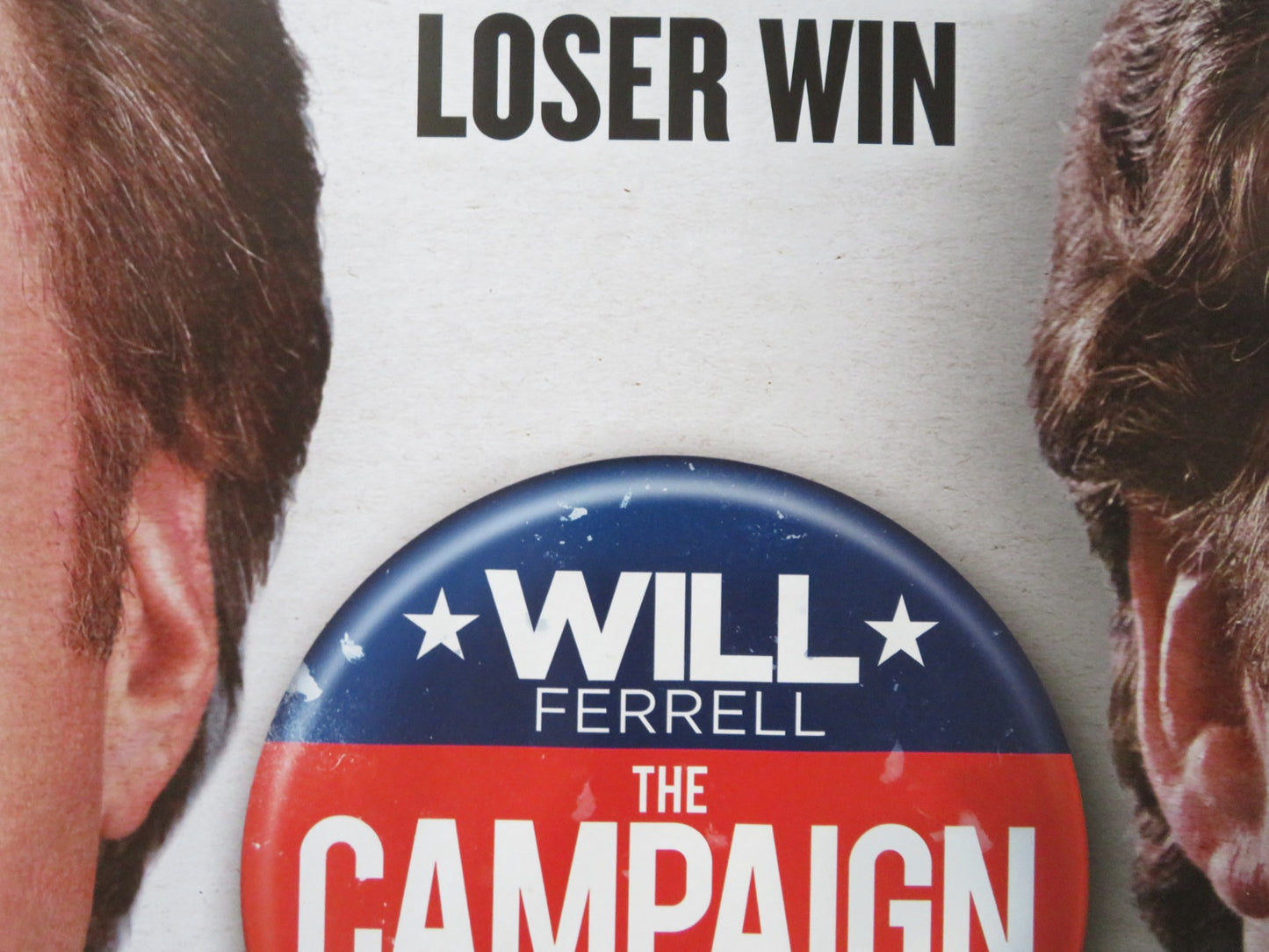 THE CAMPAIGN UK QUAD ROLLED POSTER WILL FERRELL ZACH GALIFIANAKIS 2012