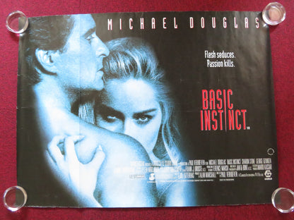 BASIC INSTINCT UK QUAD ROLLED POSTER SHARON STONE MICHAEL DOUGLAS 1992