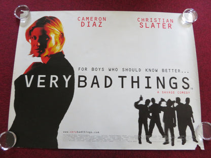 VERY BAD THINGS UK QUAD ROLLED POSTER JON FAVREAU CAMERON DIAZ 1998