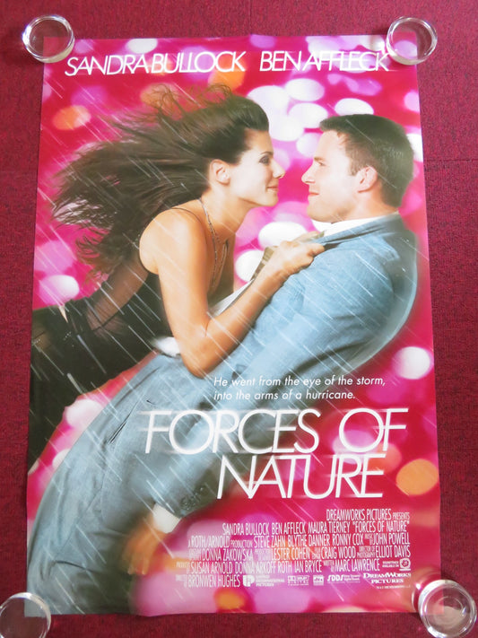 FORCES OF NATURE US ONE SHEET ROLLED POSTER SANDRA BULLOCK BEN AFFLECK 1999