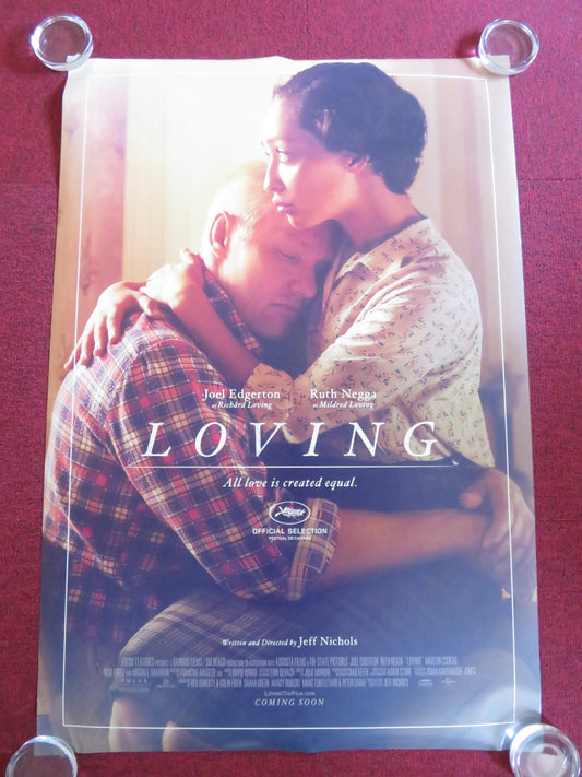 LOVING US ONE SHEET ROLLED POSTER RUTH NEGGA JOEL EDGERTON 2016