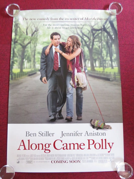 ALONG CAME POLLY - B US ONE SHEET ROLLED POSTER BEN STILLER J. ANISTON 2004