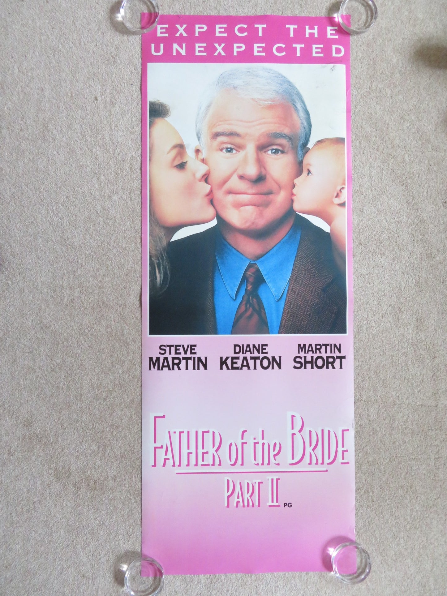 FATHER OF THE BRIDE PART II - DOUBLE IMAGE DOOR PANEL POSTER ROLLED 1995