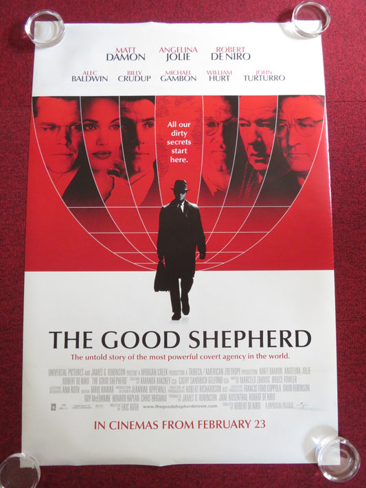 THE GOOD SHEPHERD US ONE SHEET ROLLED POSTER MATT DAMON ANGELINA JOLIE 2006