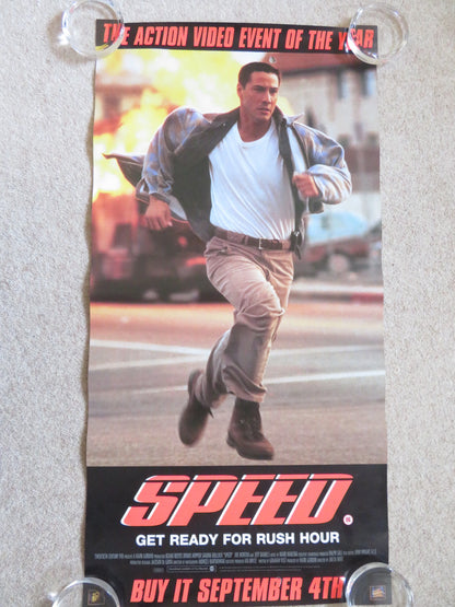 SPEED VHS VIDEO POSTER KEANU REEVES SANDRA BULLOCK 1994