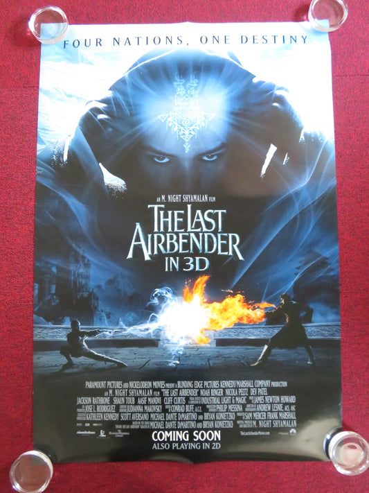 THE LAST AIRBENDER - D US ONE SHEET ROLLED POSTER NOAH RINGER DEV PATEL 2010