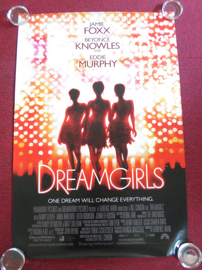 DREAMGIRLS US ONE SHEET ROLLED POSTER JAMIE FOXX BEYONCE 2006