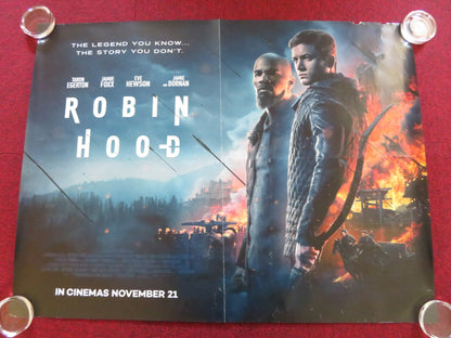 ROBIN HOOD- C UK QUAD ROLLED POSTER TARON EGERTON JAMIE FOXX 2018