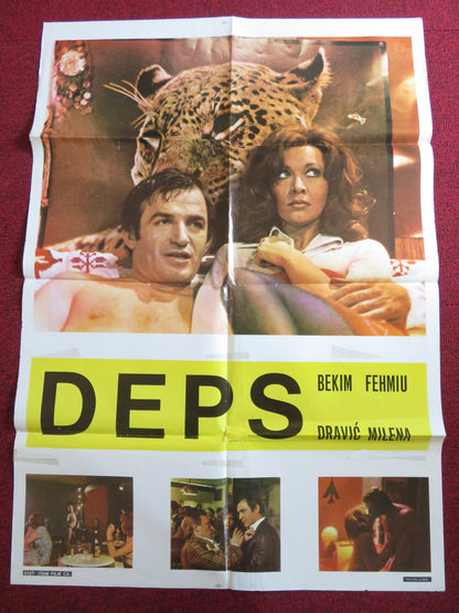 DEPS POSTER ARABIC FOLDED BEKIM FEHMIU MILENA DRAVIC 1974