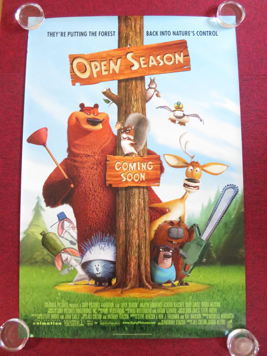 OPEN SEASON US ONE SHEET ROLLED POSTER BILLY CONNOLLY GARY SINISE 2006