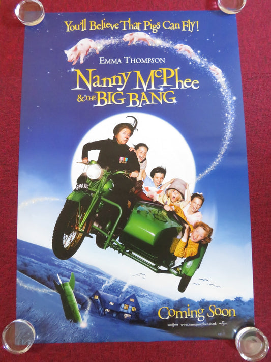 NANNY MCPHEE AND THE BIG BANG - B US ONE SHEET ROLLED POSTER EMMA THOMPSON 2010