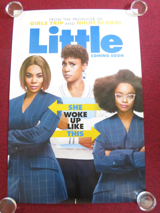 LITTLE US ONE SHEET ROLLED POSTER REGINA HALL ISSA RAE 2019