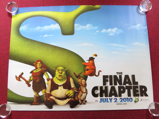 SHREK: THE FINAL CHAPTER UK QUAD ROLLED POSTER MIKE MYERS EDDIE MURPHY 2010