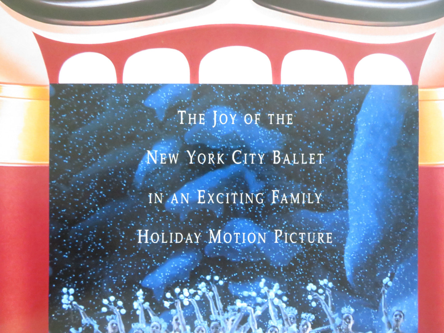 THE NUTCRACKER US ONE SHEET ROLLED POSTER DARCI KISTLER DAMIAN WOETZEL 1993