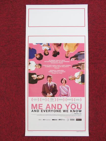 ME AND YOU AND EVERYONE WE KNOW ITALIAN LOCANDINA POSTER JOHN HAWKES 2005