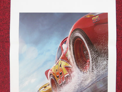 CARS 3 ITALIAN LOCANDINA POSTER OWEN WILSON ARMIE HAMMER 2017