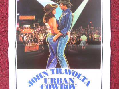 URBAN COWBOY ITALIAN LOCANDINA POSTER JOHN TRAVOLTA DEBRA WINGER 1980