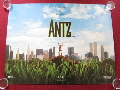 ANTZ UK QUAD ROLLED POSTER WOODY ALLEN DAN AYKROYD 1998