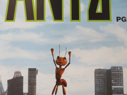 ANTZ UK QUAD ROLLED POSTER WOODY ALLEN DAN AYKROYD 1998