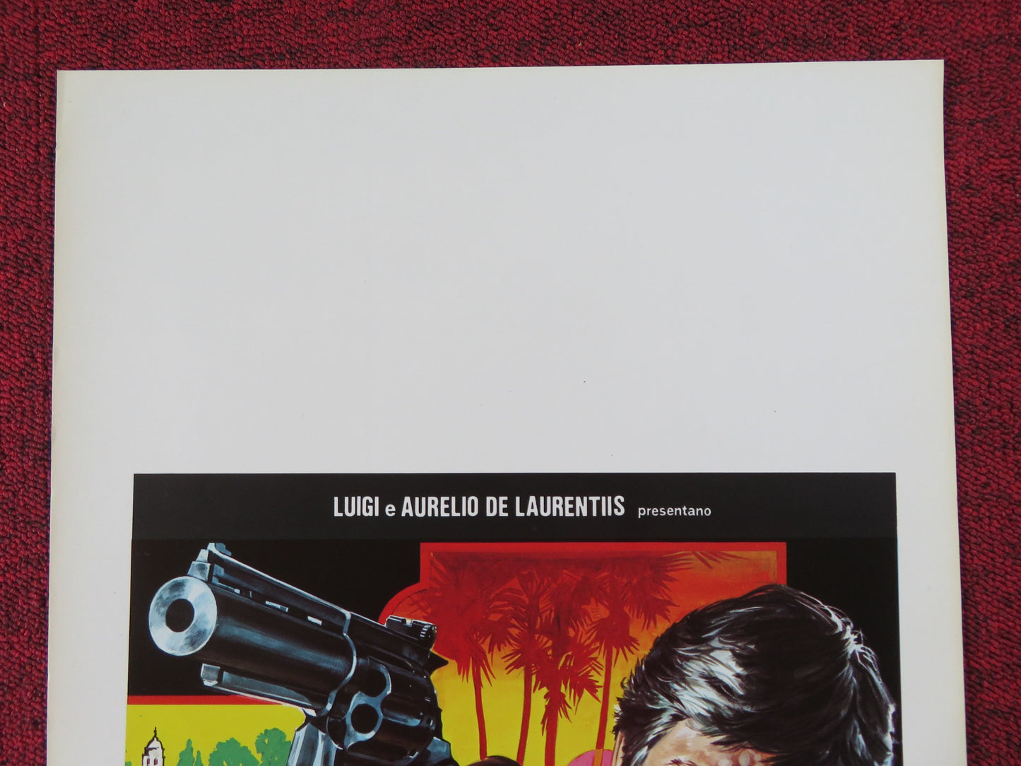 CABO BLANCO ITALIAN LOCANDINA POSTER CHARLES BRONSON JASON ROBARDS 1980