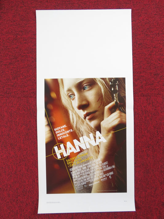 HANNA ITALIAN LOCANDINA POSTER SAOIRSE RONAN ERIC BANA 2011