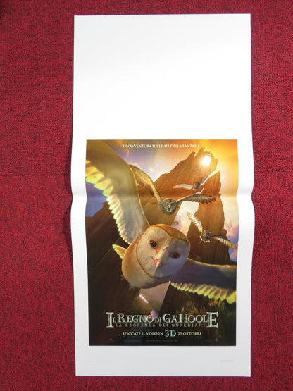 LEGEND OF THE GUARDIANS: THE OWLS OF GA'HOOLE ITALIAN LOCANDINA POSTER 2010