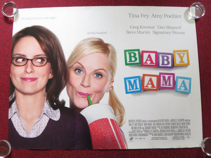 BABY MAMA UK QUAD ROLLED POSTER AMY POEHLER TINA FEY 2008