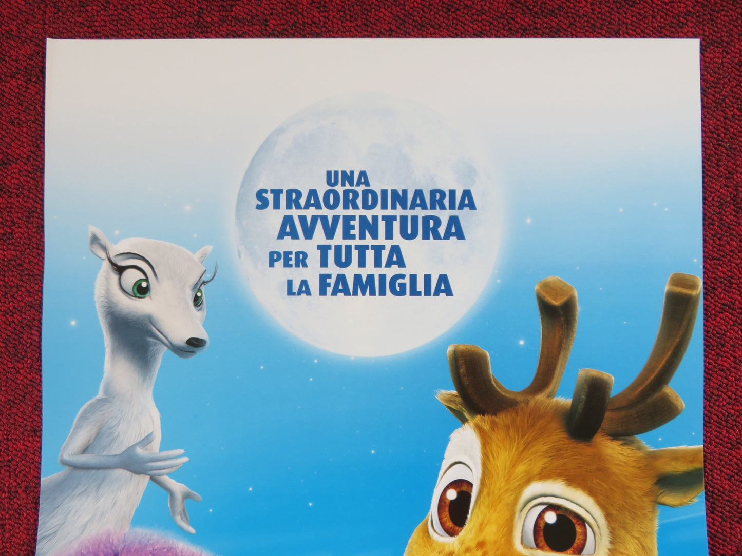 THE FLIGHT BEFORE CHRISTMAS ITALIAN LOCANDINA POSTER OLLI JANTUNEN 2008