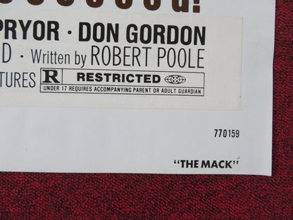 THE MACK FOLDED US ONE SHEET POSTER MAX JULIEN DON GORDON 1977